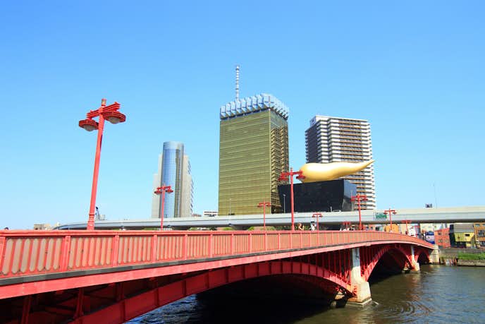 浅草でおすすめの観光地は吾妻橋