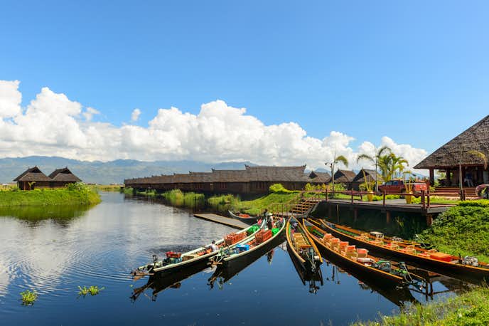 ミャンマーでおすすめの観光地はインレー湖