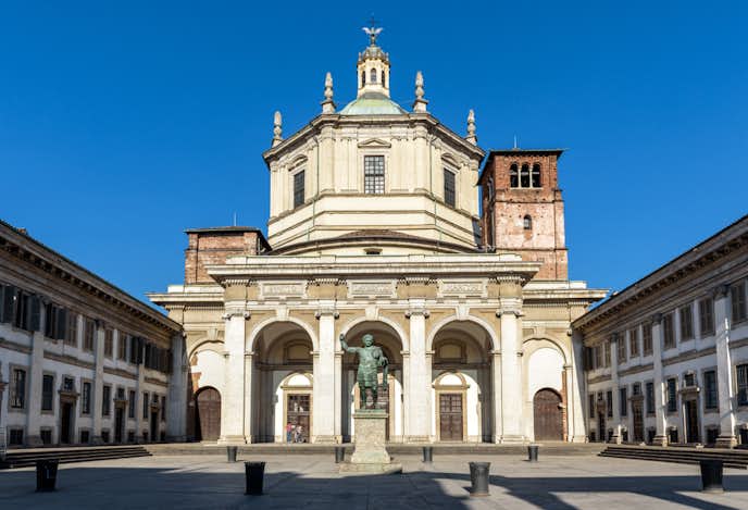 ミラノでおすすめの観光地はサン・ロレンツォ・マッジョーレ教会