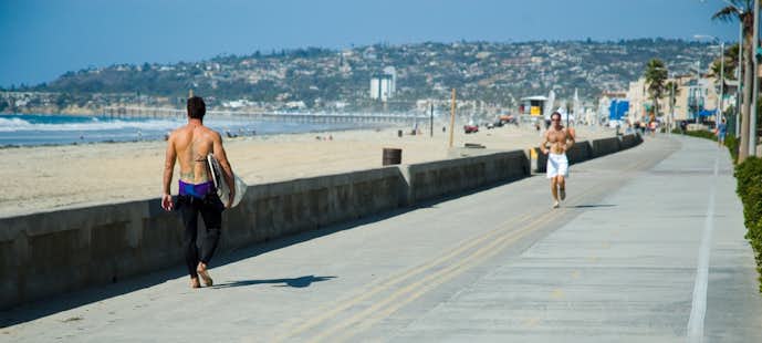 サンディエゴでおすすめの観光地はミッションビーチ