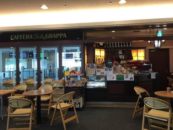 羽田空港でおすすめのモーニングはカフェラ・デラ・グラッパ