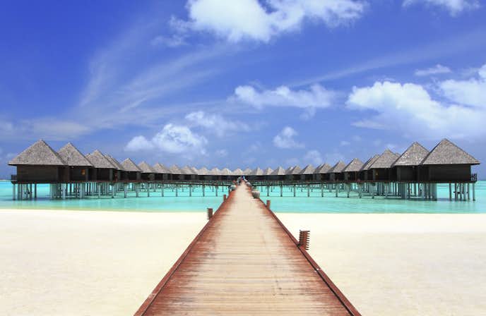 モルディブでおすすめの観光地は南マーレ環礁