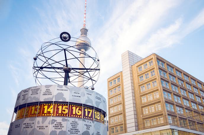 ベルリンでおすすめの観光地は世界時計