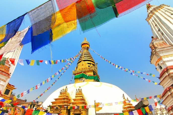 ネパールでおすすめの観光地はスワヤンブナート寺院