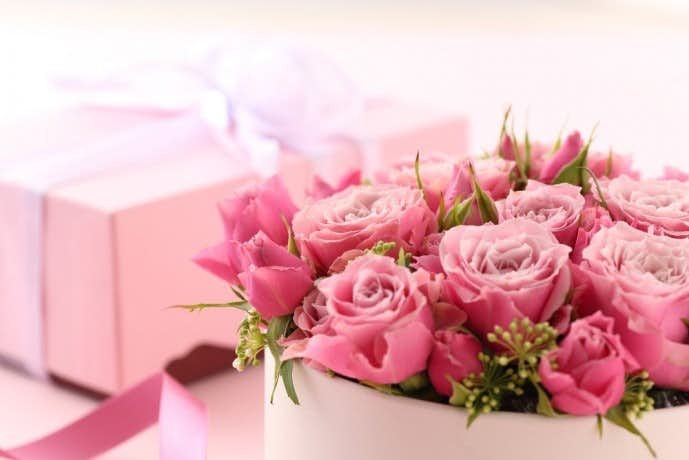 ロマンチックな フラワー ボックス ブーケ包装花屋用品ギフト ボックス