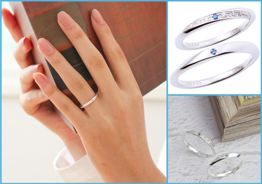 彼女が喜ぶシルバーペアリングのクリスマスプレゼント