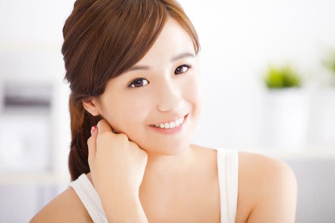 日本美人は白くきめ細かい肌