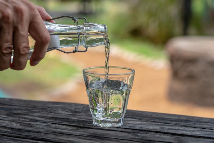 水分補給でおすすめの飲み物：ミネラルウォーター