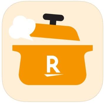 楽天レシピ 人気料理のレシピ検索と簡単献立　ロゴ