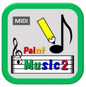 	 Paint Music 2（かんたん作曲 音楽シーケンサー ）　ロゴ
