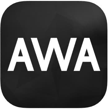 AWA - 音楽ストリーミングサービス　ロゴ