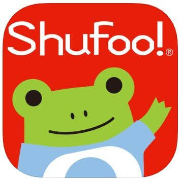 チラシアプリはShufoo! 便利な特売チラシアプリ　ロゴ