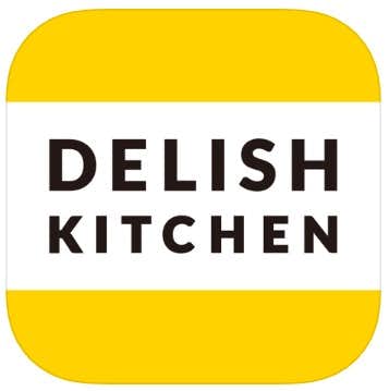 DELISH KITCHEN - レシピ動画で料理を簡単に　ロゴ