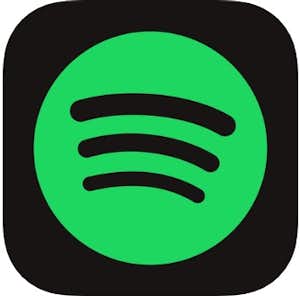 Spotify -音楽ストリーミングサービス　ロゴ
