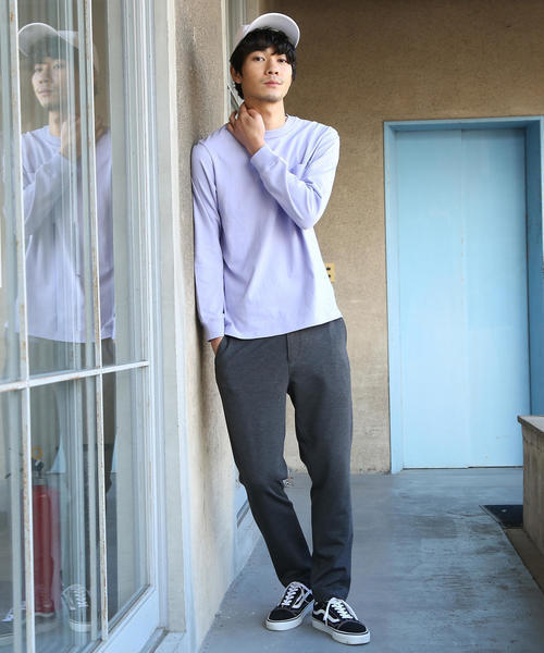 涼しい日にサラッと着こなす 品のある 無地の長袖tシャツ 5選 Smartlog