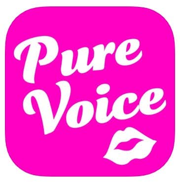 PURE VOICE 〜 ピュアボイス 〜　ロゴ