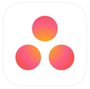 Asana: タスクと仕事を整理　ロゴ
