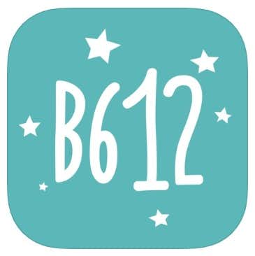 B612 - いつもの毎日をもっと楽しく　ロゴ