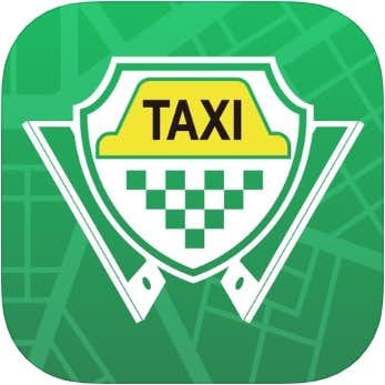 タクシーチャンピオン　配車でポイント貯まる　ロゴ