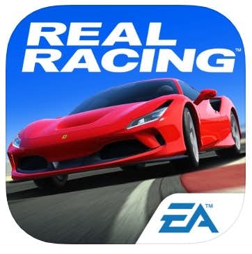 Real Racing 3　ロゴ
