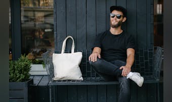 【メンズ】キャンバストートバッグの...