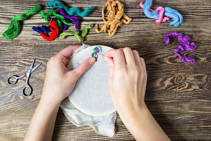 刺繍糸の選び方