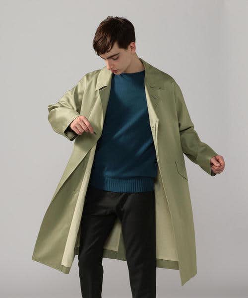 ステンカラーコートは 色選び が9割 ゆるく着こなせるカーキ色を厳選 Smartlog