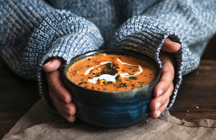 ダイエット中のお昼ごはんには「温まるスープを飲むこと」が大切