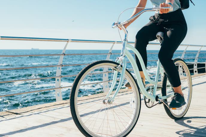 自転車ダイエットのメリット：脚や腰への負担が少ない