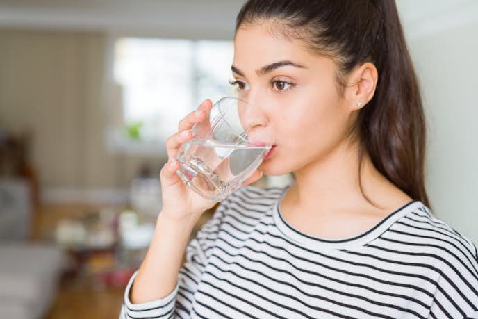 基礎代謝量を上げる方法：水分をしっかり摂る