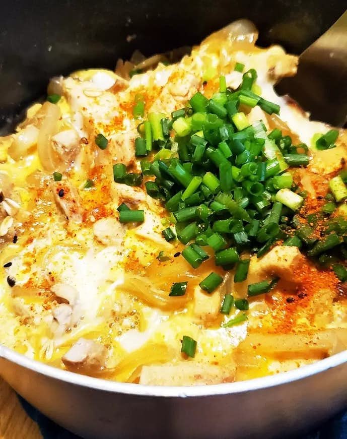 筋トレ民におすすめの卵レシピ_オートミールの親子丼.jpg