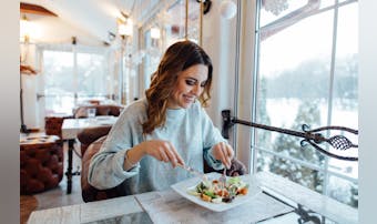 ダイエット中のランチは外食でもOK...