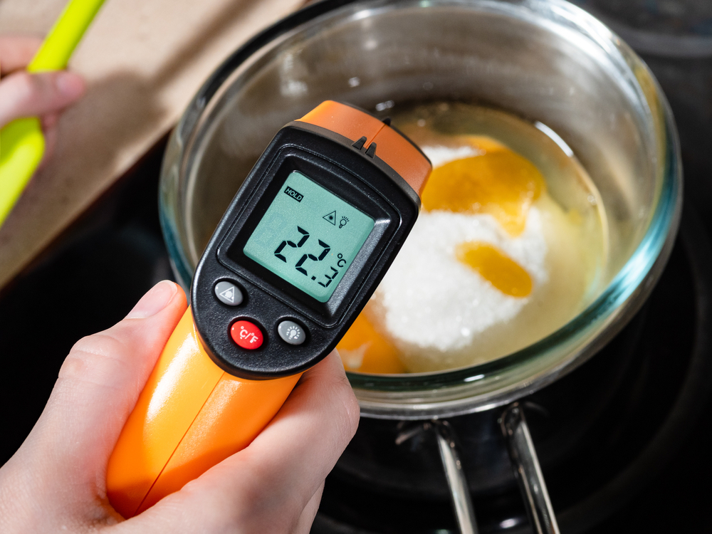 クッキング温度計 料理温度計 デジタルサーモメーター デジタル接触式温度計