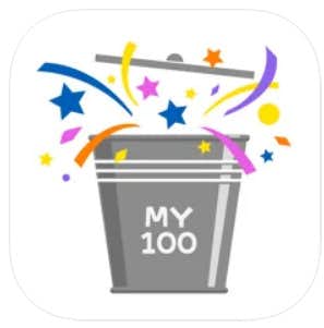 欲しいものリストアプリのおすすめの人生で叶える夢リスト「MY BUCKET LIST 100‪」‬