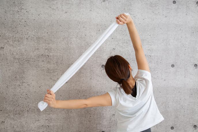 ストレッチはお風呂上がりがおすすめ