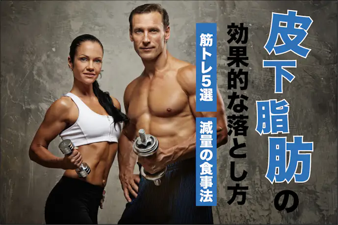 【プロ直伝】皮下脂肪の効果的な落とし方|お腹周りの肉が消える筋トレメニュー集