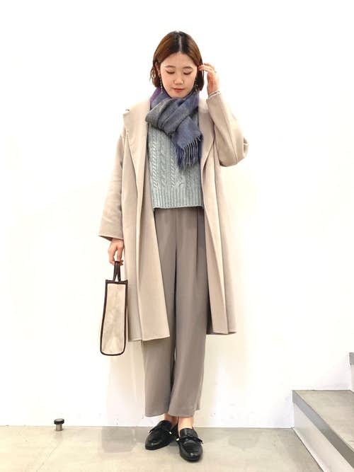 URBAN RESEARCH DOORSのマフラーコーデ