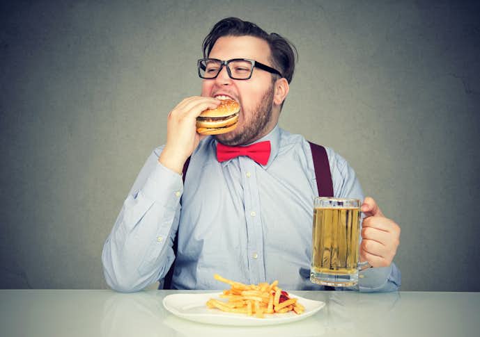 食事の食べ方を意識し、摂取カロリーを抑える