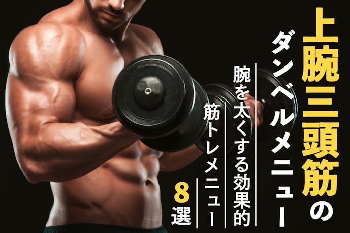 上腕三頭筋のダンベルメニュー8選 腕を太くする効果的な筋トレ種目とは Smartlog 上腕三頭筋のダンベルメニュー8選 腕を太くする効果的な筋トレ種目とは Smartlog