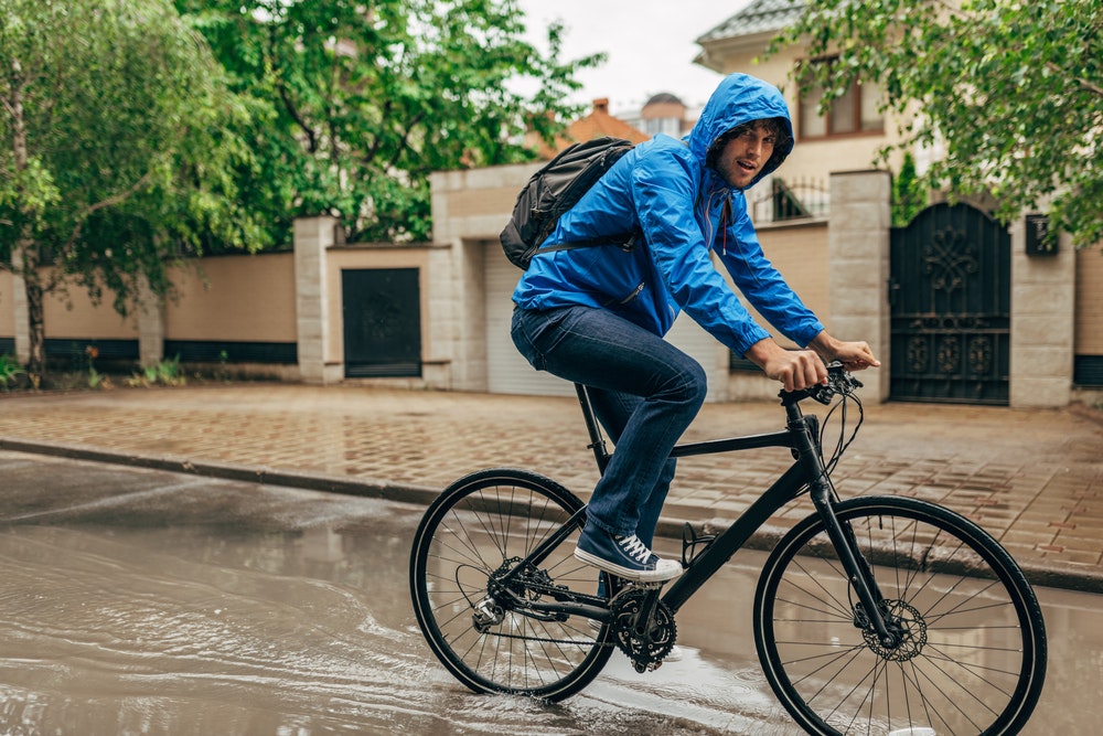 レインコート　ベージュ　ＸＬ　フード付　通勤 撥水 おしゃれ 自転車 バイク
