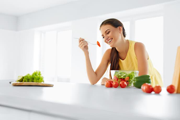 一週間で3キロ痩せる食事法：野菜を積極的に食べる