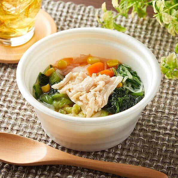 ファミマで買えるダイエット食品の7種野菜の鶏塩スープ