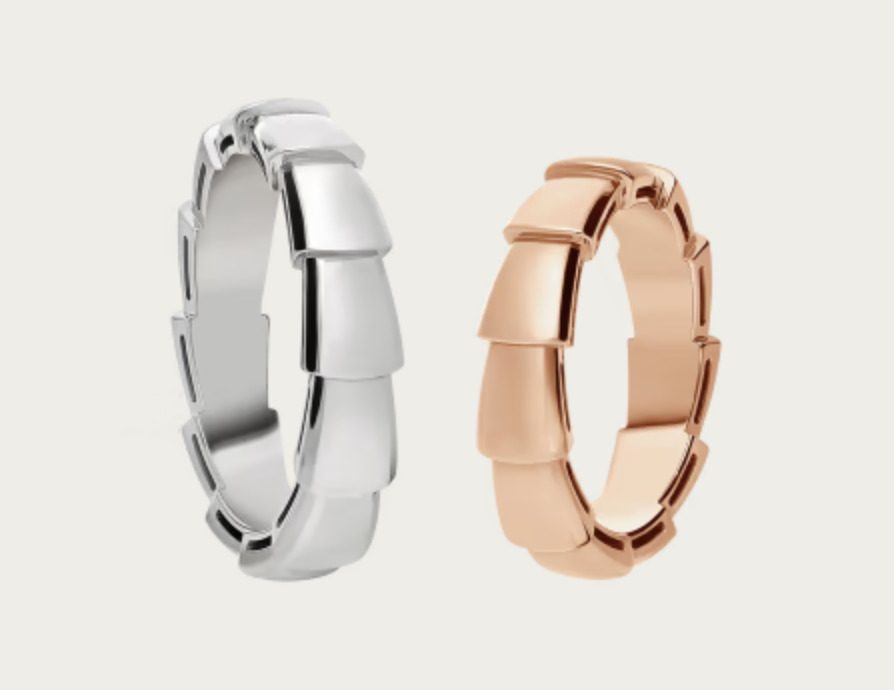 人気ペアリングブランドのブルガリのセルペンティ