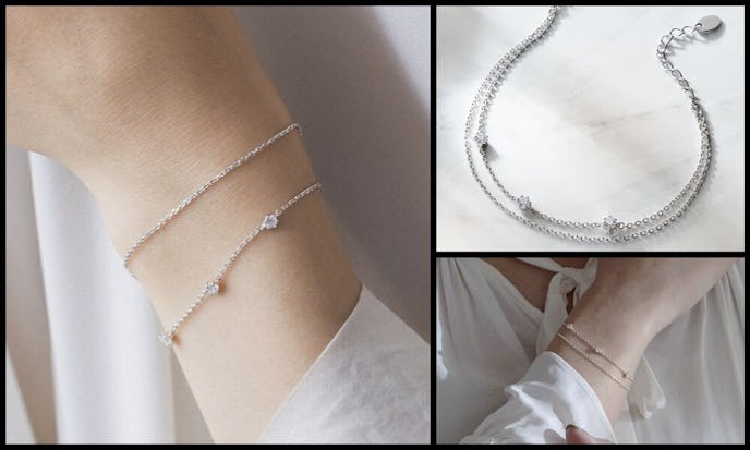 彼女のクリスマスプレゼントにヨンドシーのエターナルシルバーネックレス