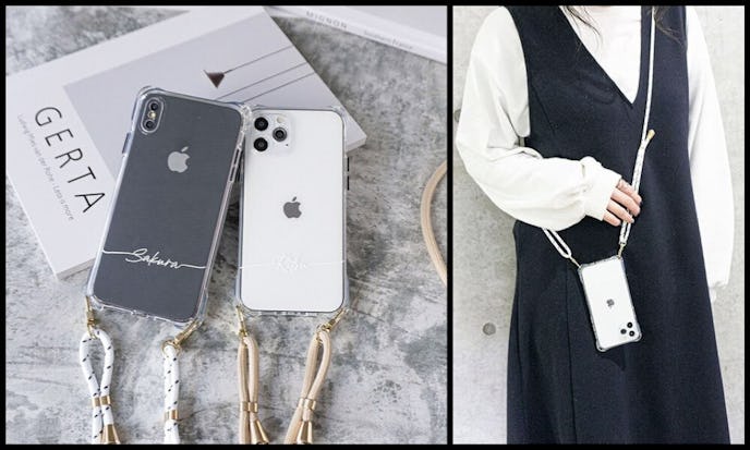 付き合いたての彼女にiPhoneストラップ