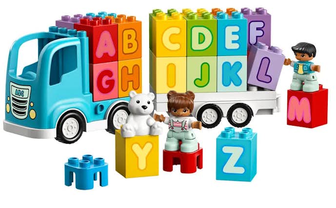 子供におすすめのレゴははじめてのデュプロ® アルファベットトラック