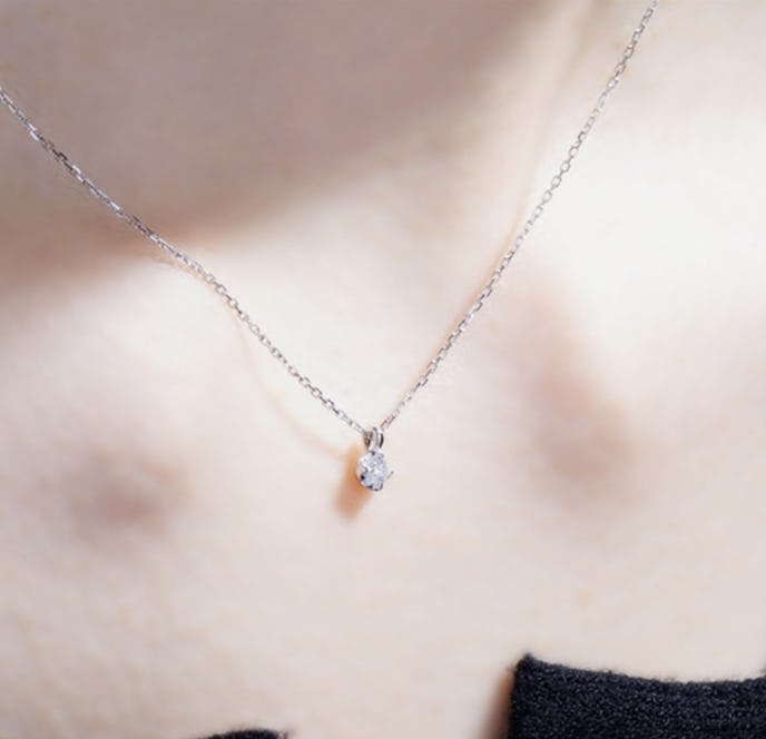 20代女性におすすめのネックレスに4℃のダイヤモンドネックレス