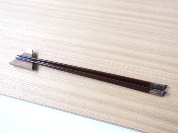 おすすめの箸は箸置付夫婦箸 富士山