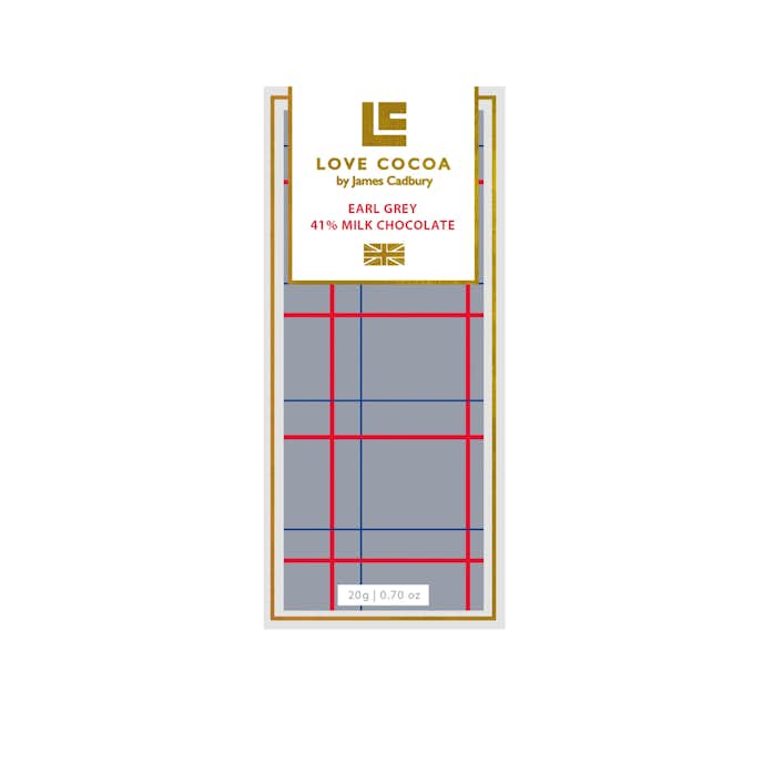 おすすめのお菓子はアールグレイ 41%ミルクチョコレート 20g