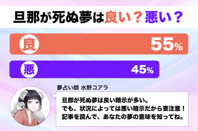 【夢占い】旦那が死ぬ夢の意味｜状況別にスピリチュアル的な暗示を診断！